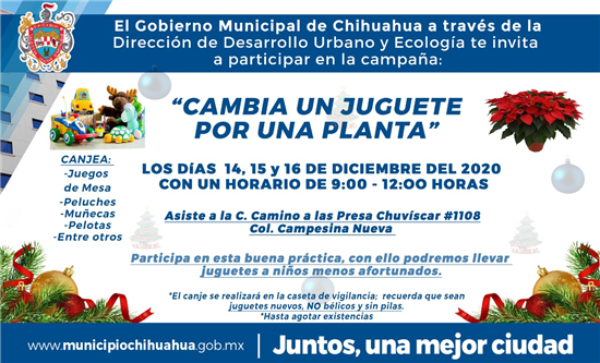 Invita Gobierno Municipal a participar en la campaña Cambia un juguete ...