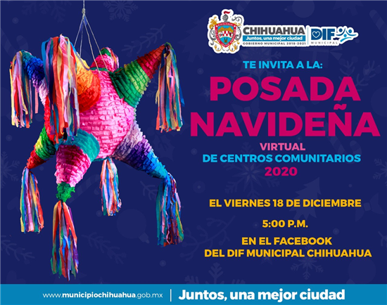 Se registran 1,900 niñas y niños para posada virtual del DIF Municipal ...