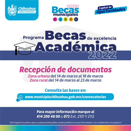 Inicia mañana recepción de documentos para Becas Académicas de ...