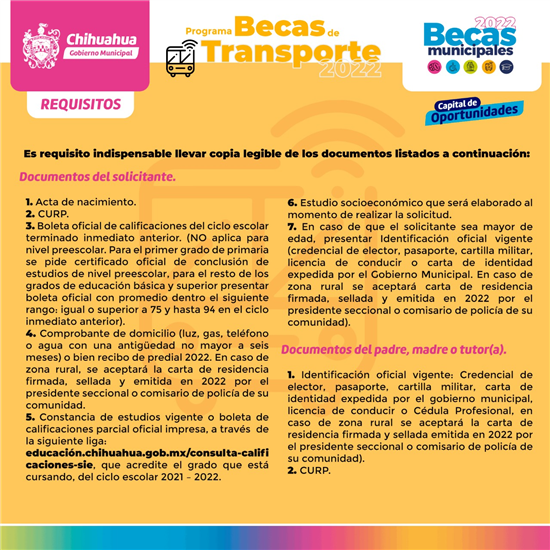 Instala Municipio 10 centros de recepción de documentos para las Becas ...