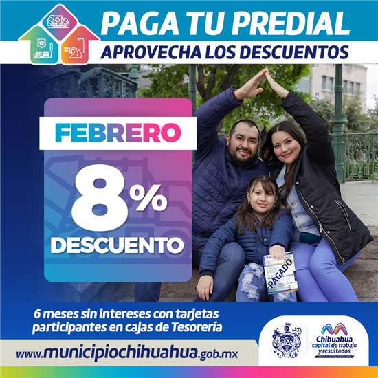 Aprovecha y paga tu Predial con el 8 por ciento de descuento en febrero ...