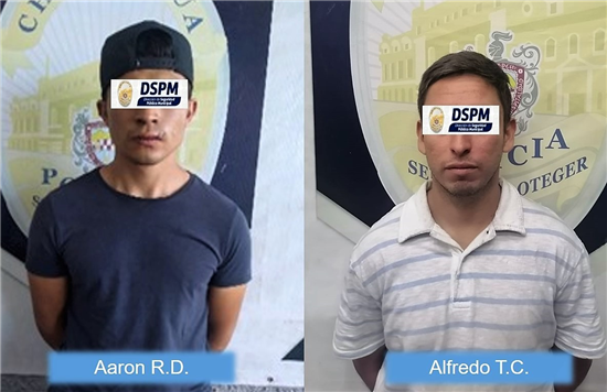 Detiene Policía Municipal a dos acusados de robar con violencia en ...