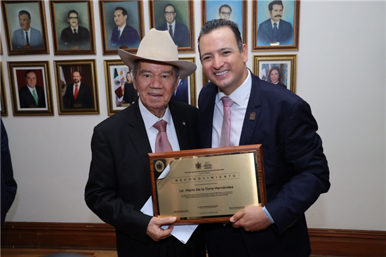 Reconoce Marco Bonilla a ex alcalde Mario De la Torre por su lealtad y ...