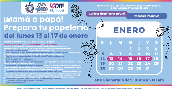 Recuerda, hoy inicia recepción de documentos para becas a Estancias ...
